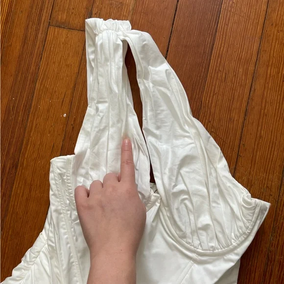 House of CB White One-Shoulder Dress - Picture 12 of 13